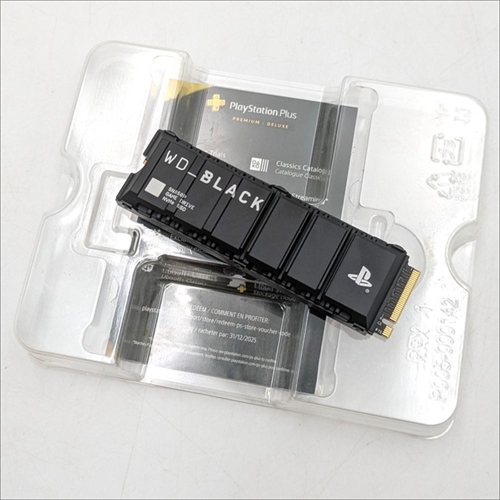 WD Black SN850P NVMe SSD - 4TB - Complete In Box - Playstation 5 Accessories - SNR 25070U801167 (B Grade) (Used)
